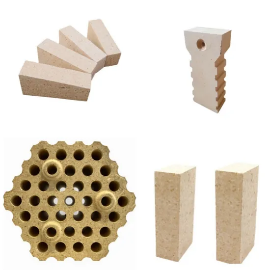 High Alumina Fire Brick Boiler Lining High Alumina Brick MGO Fireclay Sio2 Material Block Pattern Moulding 