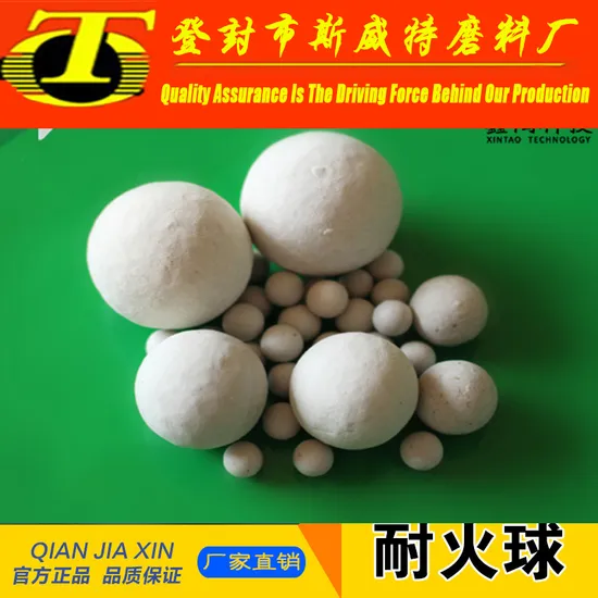 Refractory Ceramic Balls 40mm Middle Alumina Ball 