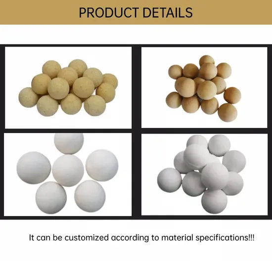 China High Alumina Ball Supplier High Quality Refractory Ceramic Grinding Ball Price 